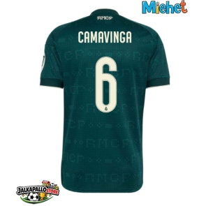 Real Madrid Eduardo Camavinga #6 Vieraspaita 2026-27 Lyhythihainen Real Madrid Eduardo Camavinga #6 Vieraspaita 2026-27 Lyhythihainen